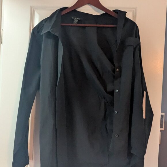 Athleta Midday Shirt XL Black NWT - Picture 3 of 7